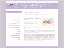 Tablet Screenshot of hypnobirthing-tirol.com